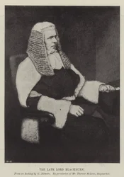 The late Lord Blackburn